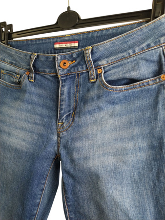 Spodnie Damskie Jeans TOMMY HILFIGER Roz XS Niebieskie