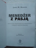 Menedżer z pasją James M. Heidema