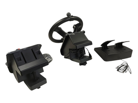 Zestaw Logitech Heavy Equipment Bundle Kierownica Pedały Panel