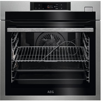 Piekarnik AEG BSE782380M Elektryczny parowy Srebrno-czarny A++