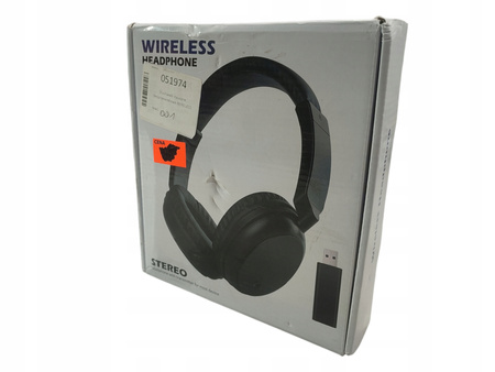 Słuchawki nauszne bezprzewodowe Bluetooth ProHT WIRELESS Czarny