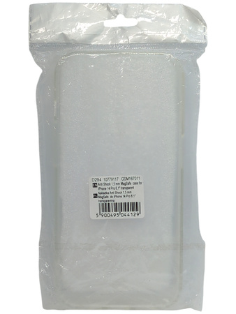 Nakładka Anti Shock 1,5 mm Mag do iPhone 14 Pro 6,1" transparentna
