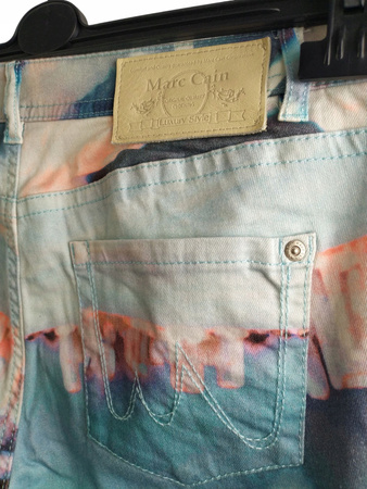 Spodnie damskie jeans KOLOROWE MARC CAIN ROZ.N5 XL