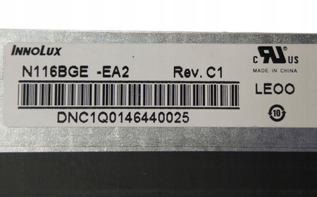 Matryca Innolux N116BGE -EA2 11,6" 1366x768px