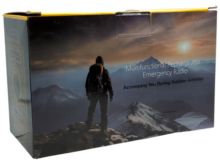 Radio awaryjne Rocam CR1009 ULTRA solarne dynamo NOAA​