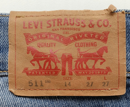 SPODNIE JEANS DAMSKIE LEVI STRAUSS ROZMIAR 27 NIEBIESKIE