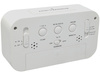 Zegarek cyfrowy z budzikiem Alarm Clock 73456 Biały