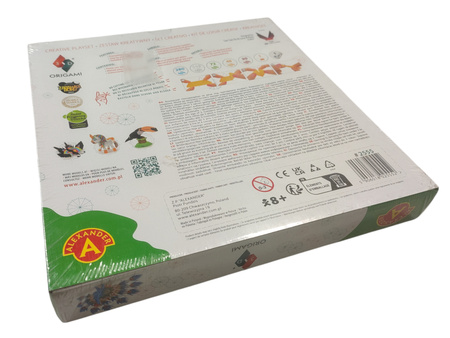 Zestaw kreatywny Origami 3D Paw 549 elementów papierowych Alexander