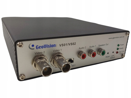 GeoVision GV-VS02 IP Video Server 2-kanałowy enkoder do kamer analogowych
