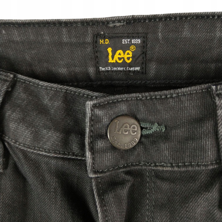 SPODNIE JEANSOWE DAMSKIE LEE ROZMIAR 28 CZARNE