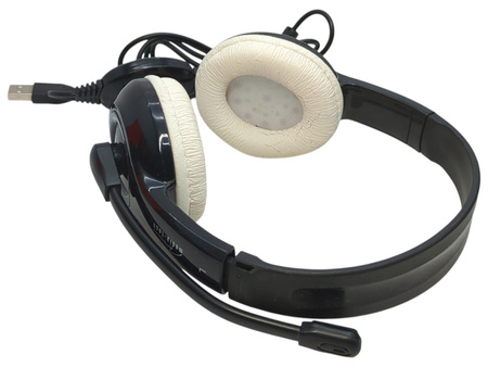Słuchawki nauszne z mikrofonem Media-tech Epsilon USB MT3573