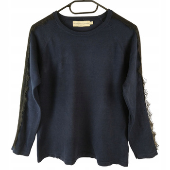 BLUZKA DAMSKA MEADOWS & BYRNE ROZMIAR M GRANATOWA