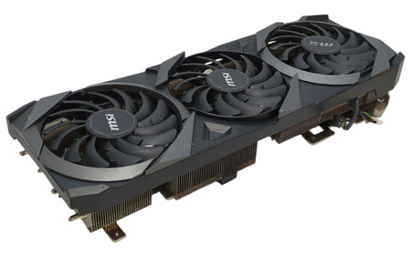 Chłodzenie karty graficznej NVIDIA MSI RTX 3080 Ventus 3X
