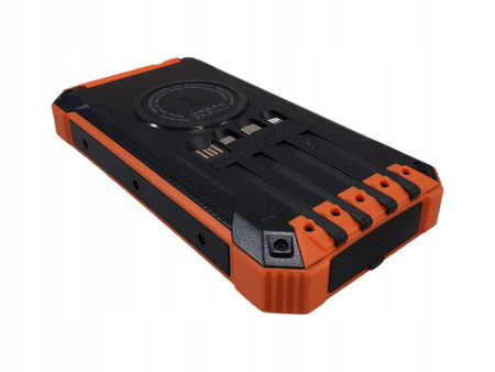 Powerbank solarny PN-W22 36000mAh/3.7V Lightning, miniUSB, USB C