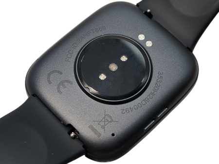 Smartwatch dla kobiet i mężczyzn GTX20 czarny 1,85 cala