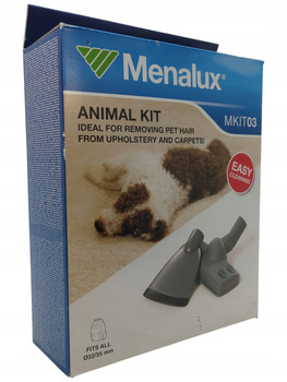 Menalux MKIT03 zestaw adapter / ssawka dywanowa / ssawka do tapicerki