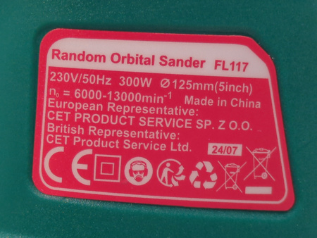 Szlifierka wielofunkcyjna 300 W 230 V Hychika FL117