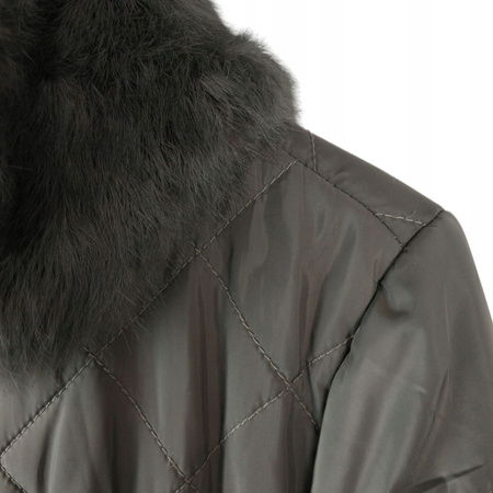 KURTKA ZIMOWA DAMSKA GAUDI ROZMIAR 40 SZARA