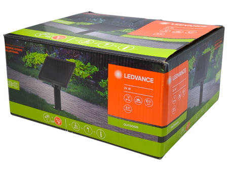 Panel słoneczny LED Ledvance Endura Hybrid czarny IP44 12V 24W