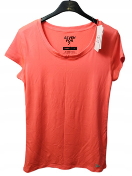T-shirt damski SEVEN FOR 7 Rozmiar L POMARAŃCZOWY