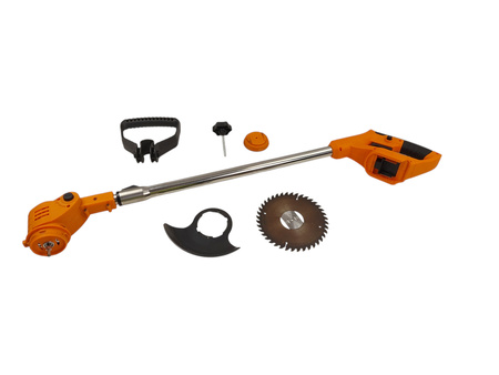 Podkaszarka kosa akumulatorowa Grenintol DUX008 Pomarańczowy