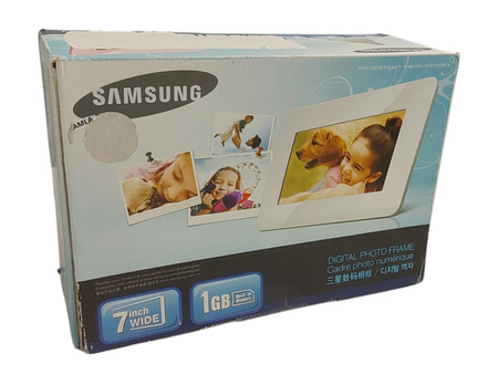 RAMKA CYFROWA DO ZDJĘĆ 7 CALI SAMSUNG SPF-71ES PANORAMICZNY MONITOR LCD