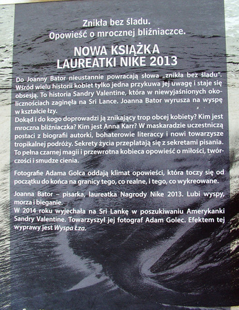 Wyspa Łza Adam Golec, Joanna Bator