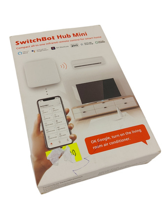 Inteligentna centralka SWITCHBOT Hub Mini do zdalnego sterowania