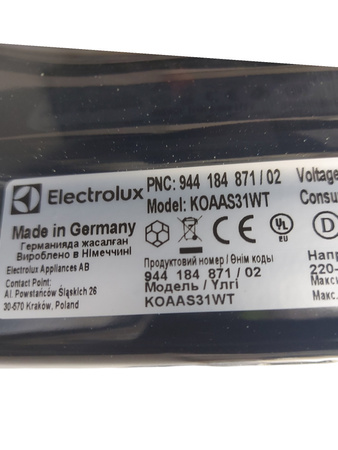 Piekarnik elektryczny parowy Electrolux SteamPro 900 KOAAS31WT A++