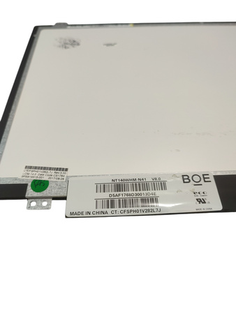 MATRYCA BOE NT140WHM-N41 V8.0 14" 1366x768; 30pin MATOWA