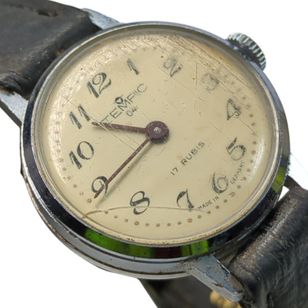 Zegarek męski na pasku Tempic 4 czarny