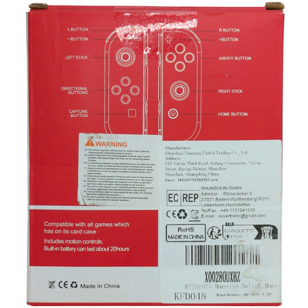 Kontroler PAD J-C PAD Nintendo switch zielono niebieski