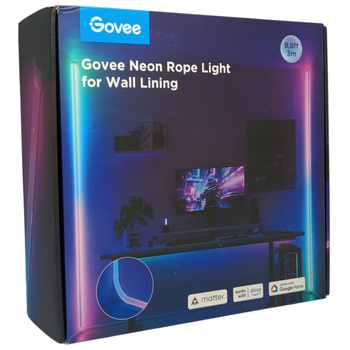 Lampa neonowa Govee H6640 Rope Light 3m 84LED/m ścienna