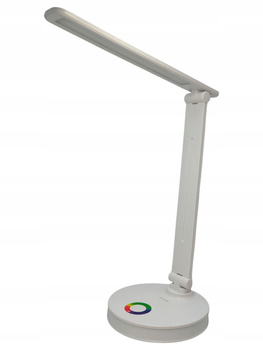 Bezprzewodowa Lampka Biurkowa LED z podświetlaną podstawą RGB Smukee