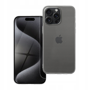 Futerał Clear Case 2 mm iPhone 15 Pro Max przezroczysty TPU slim