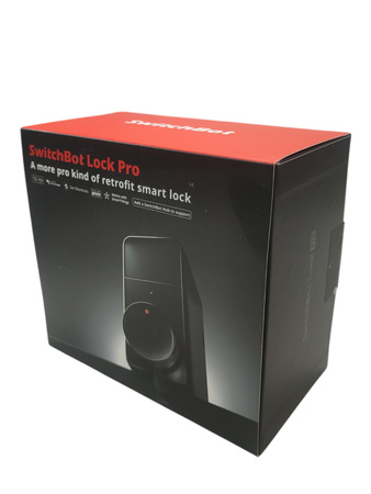 Elektroniczny zamek do drzwi SwitchBot Lock Pro czarny