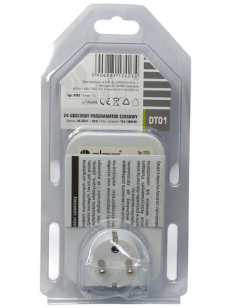 24-godzinny programator czasowy analogowy DPM DT01