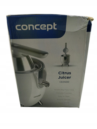 Wyciskarka do cytrusów CONCEPT CE3530 200 W Biała