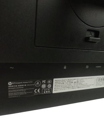 Monitor HP E233 23 cale Full HD LED IPS DisplayPort HDMI VGA USB 3.0