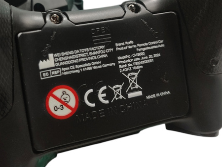 Samochód zdalnie sterowany Amfibia Korffe CV-B800