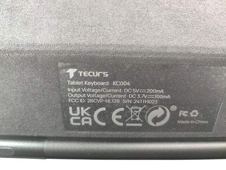 Etui z klawiaturą do iPad 11 Pro Tecurs KC004