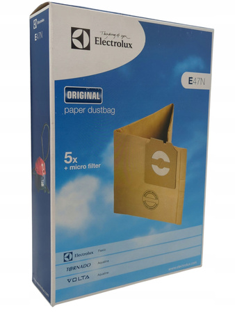 Electrolux E47N Worki do odkurzaczy Flexio i Aqualine (20 l)