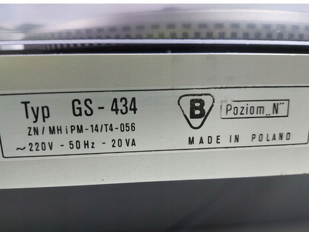 Gramofon Fonika Bernard GS434