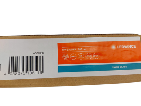 Lampa Meblowa Listwa LED 8W 3000K 60cm IP20 LINEAR COMPACT SWITCH LEDVANCE