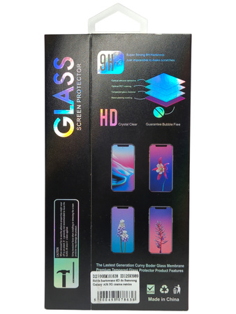 Szkło hartowane 6D do Samsung Galaxy A54 5G czarna ramka