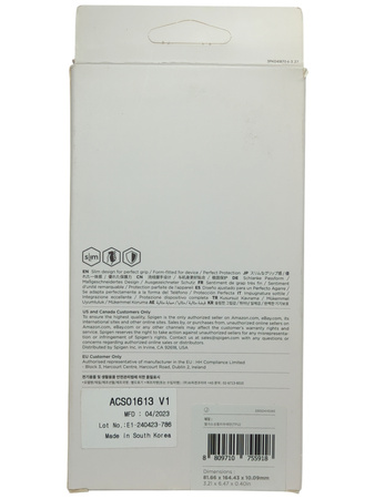 Spigen Etui Liquid Crystal do Apple iPhone 12 Pro Max Przezroczysty