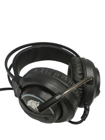 Słuchawki nauszne z mikrofonem EMPIRE GAMING Dark Rainbow S-D100 RGB