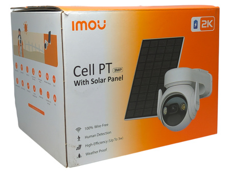 Kamera Zewnętrzna Imou Cell pt with solar panel IPC-K9EP-3t0WE