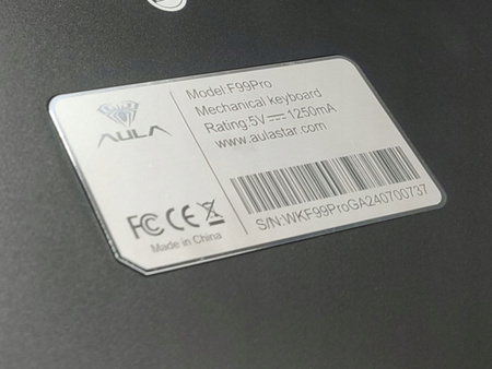 Klawiatura mechaniczna AULA F99 Pro 96% RGB tri-mode z pokrętłem