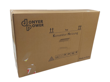 Grzejnik konwektorowy DONYER POWER 2 kW 3 tryby timer biały